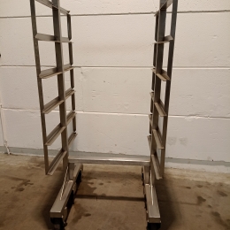 Mobiele rvs kar